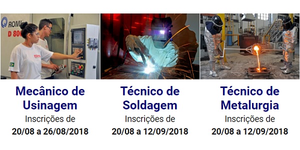 SENAI – Processo Seletivo – Cursos Técnicos E De Aprendizagem ...